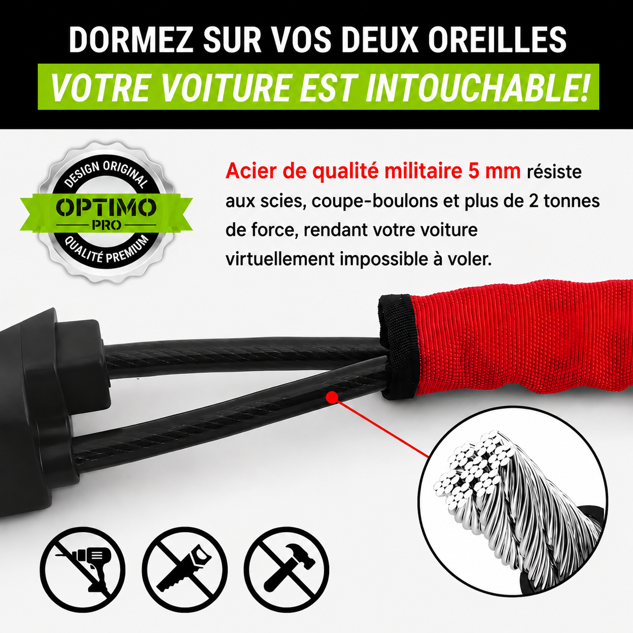 Antivol de Voiture Optimo™ PRO