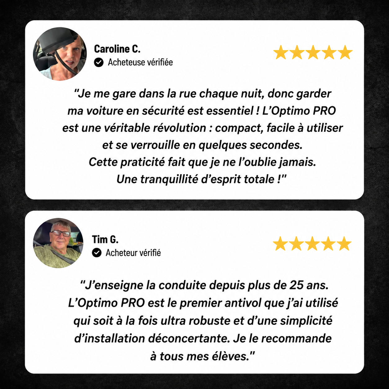 Antivol de Voiture Optimo™ PRO