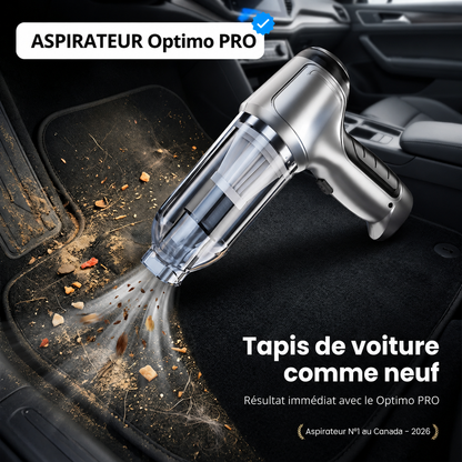 Aspirateur Voiture Sans Fil Puissant Optimo™ PRO