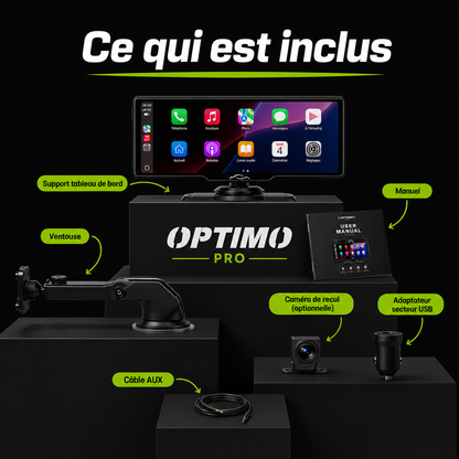 Écran CarPlay Optimo™ PRO