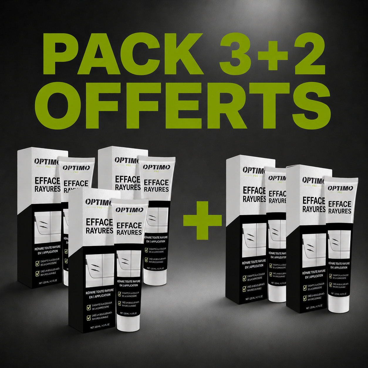 PACK 3 + 2 OFFERTS