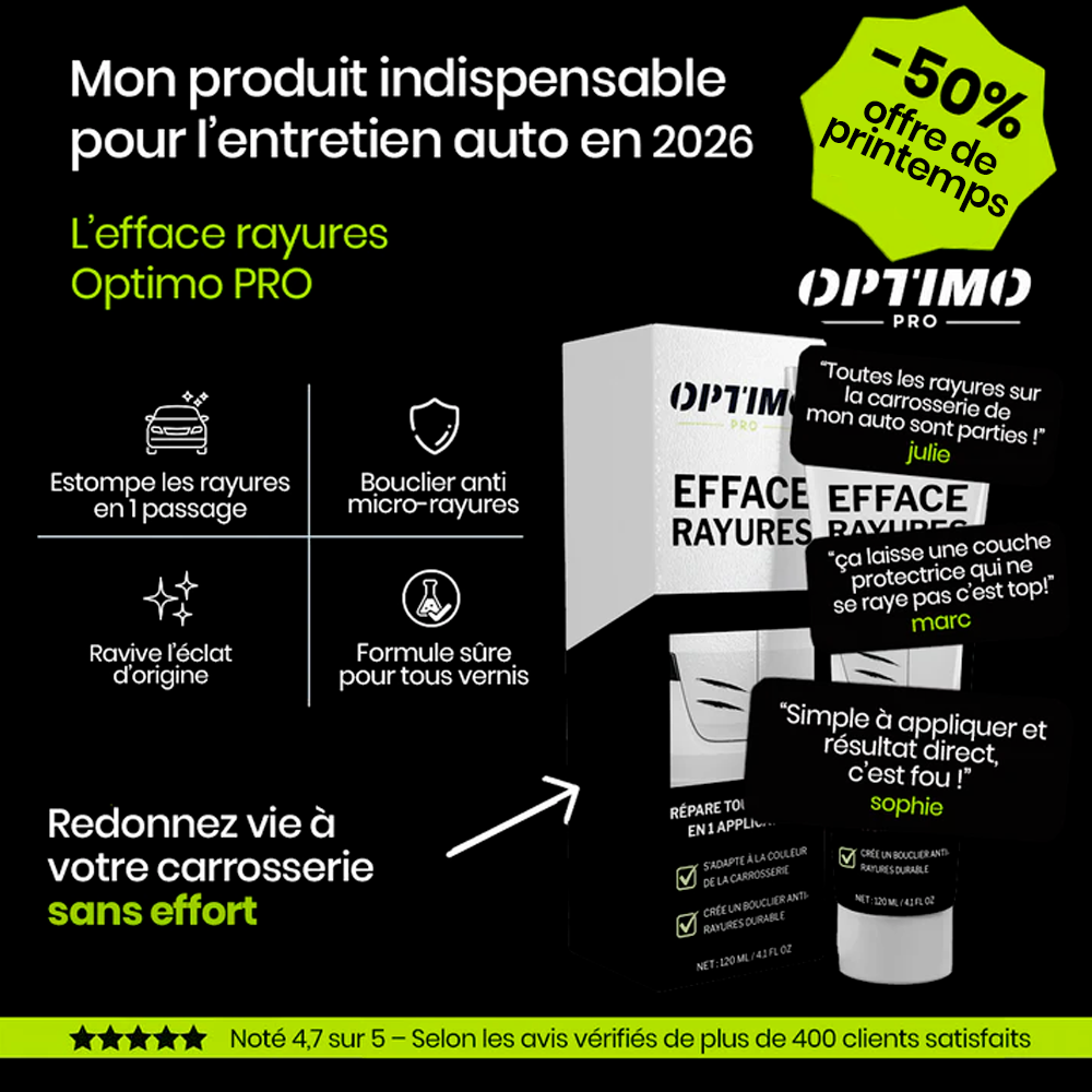 Efface Rayures Optimo™ PRO