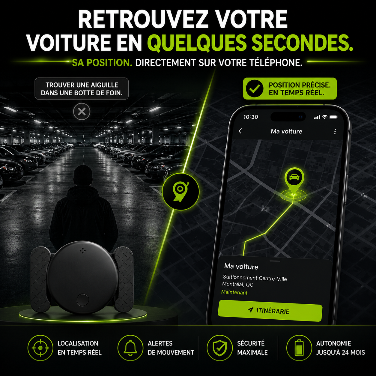 Traceur GPS Indétectable Optimo™ PRO