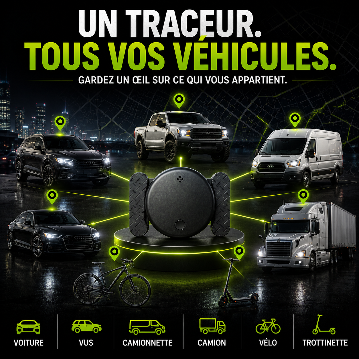 Traceur GPS Indétectable Optimo™ PRO