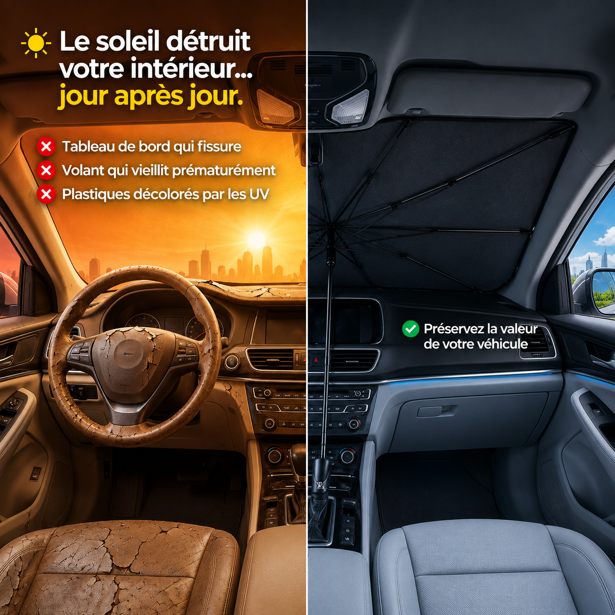 Pare-Soleil Anti-Chaleur Optimo™ PRO