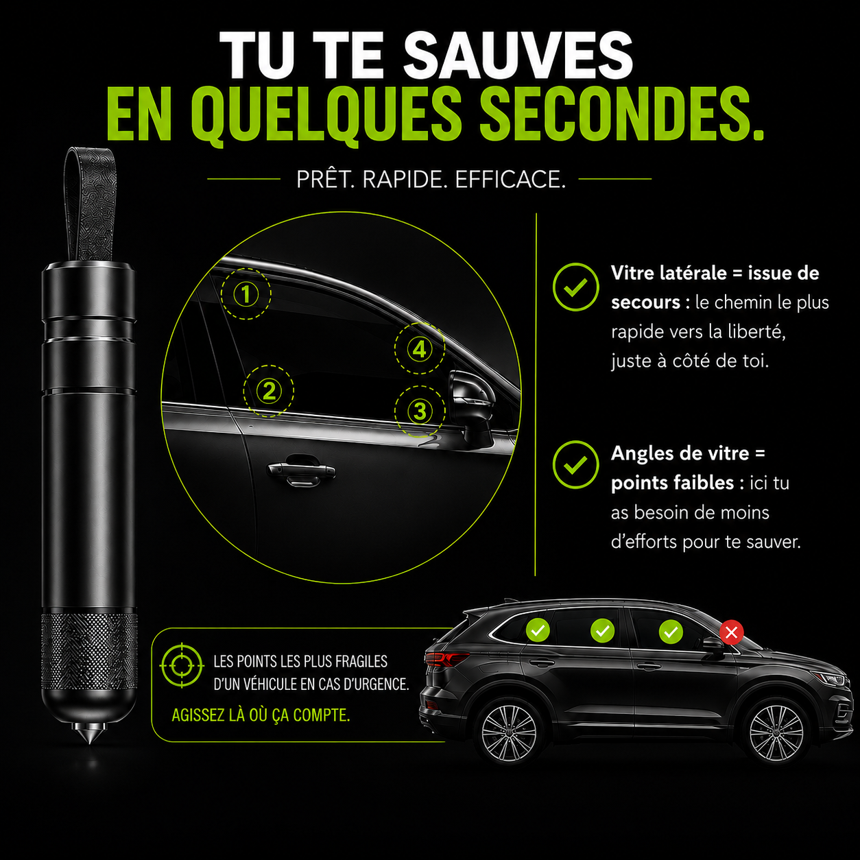 Stylet d’Évacuation Auto Optimo™ PRO