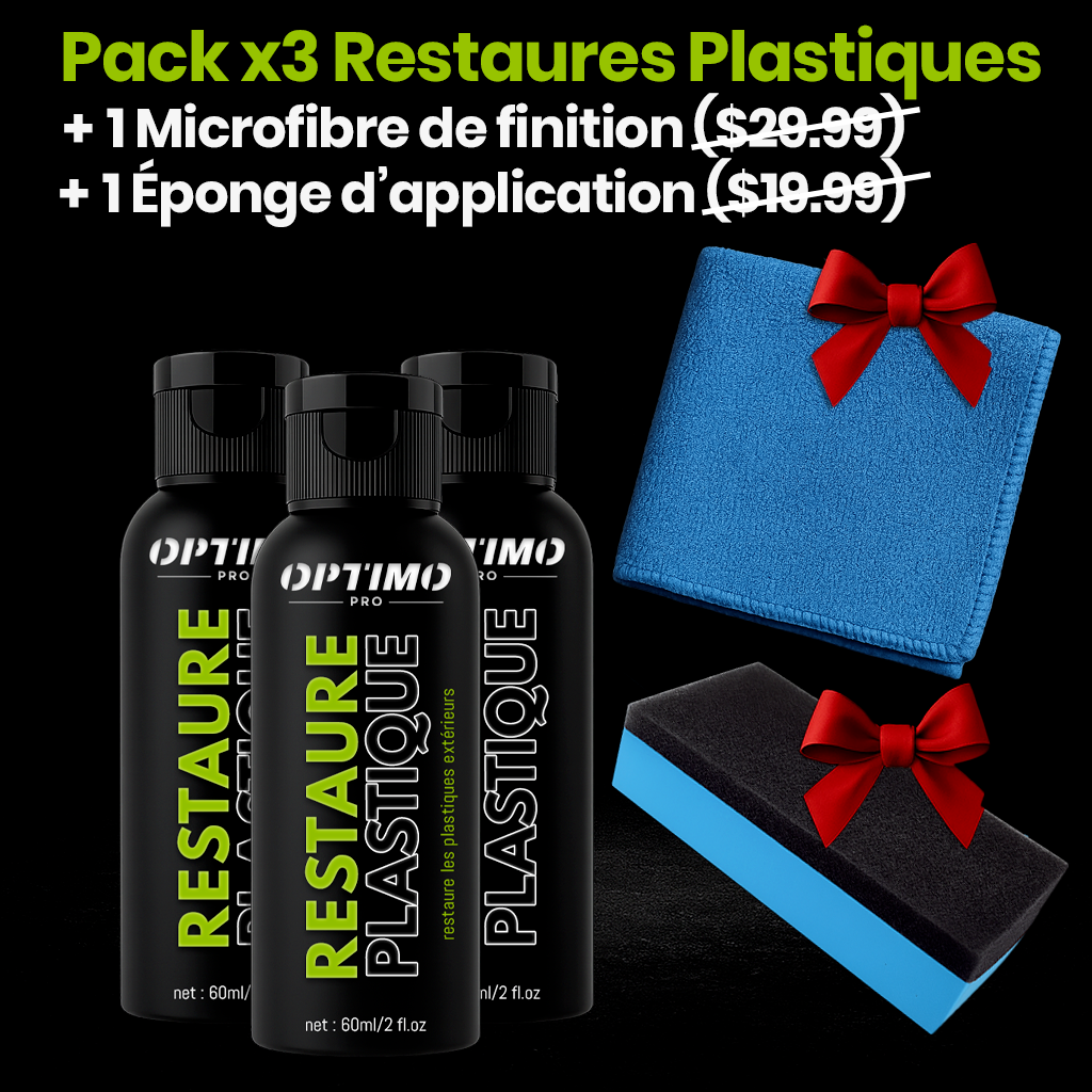 Pack of 3 Optimo™ PRO Plastic Repair Kits + 2 Gifts